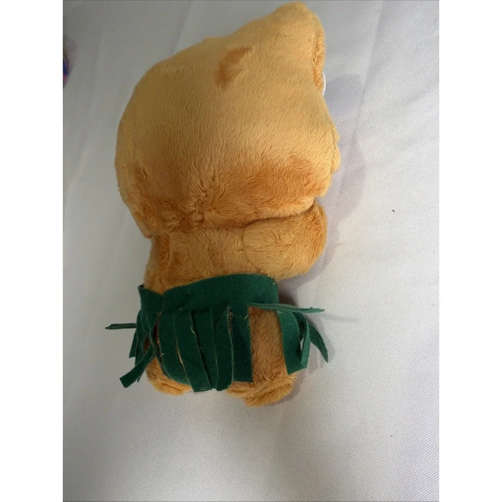 Hello Kitty Hula Plush Doll Hawaiian Luau Tropical Skirt Flower Crown 8
